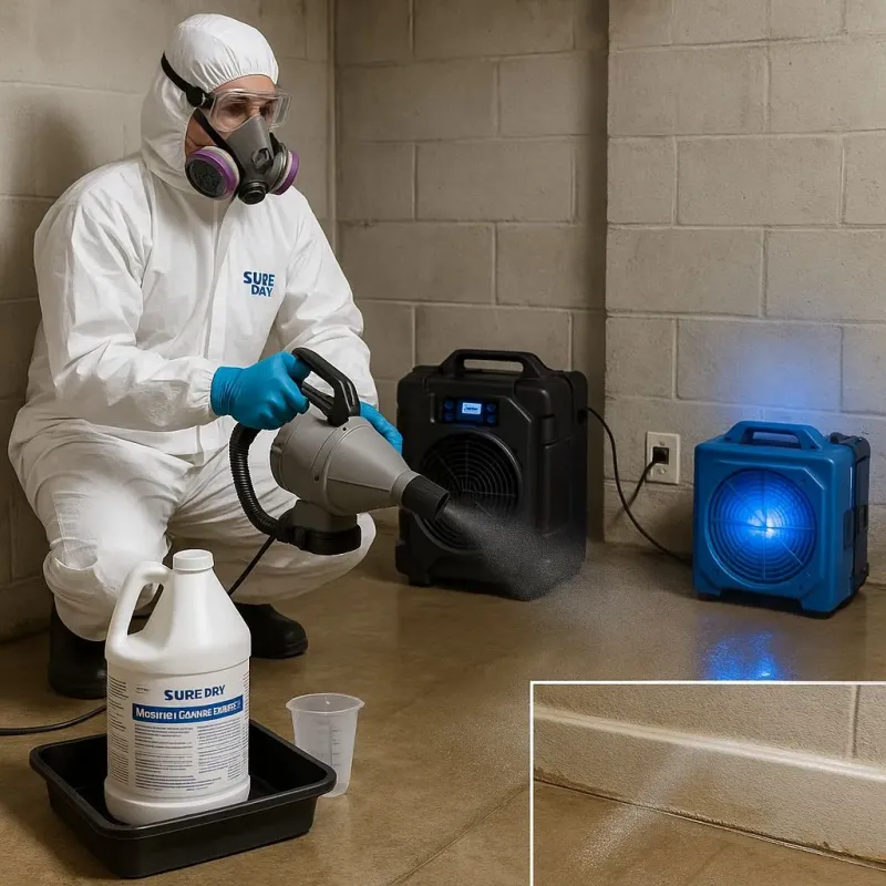 Sanitization and Odor Removal process in Northlake, IL